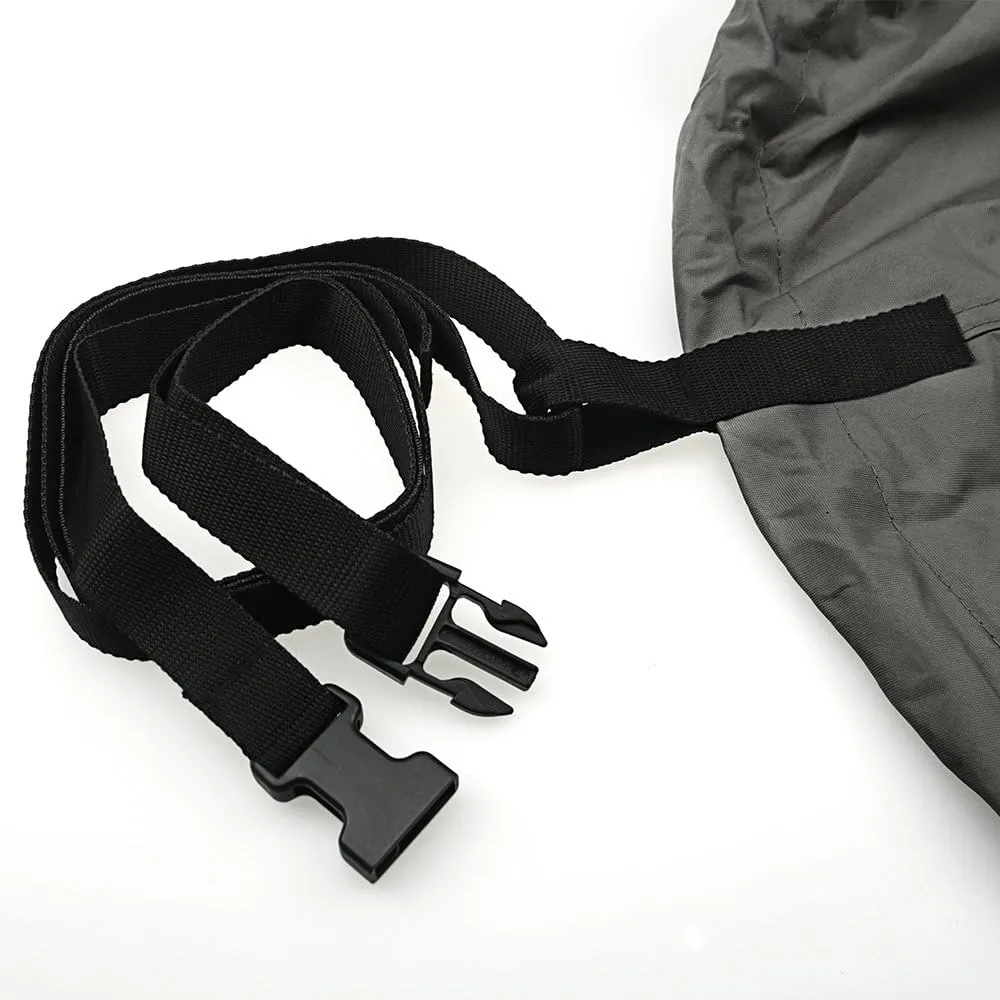 MSC® Heavy Duty 600D Marine Grade Polyester Canvas Trailerable Waterproof Boat Cover,Fits V-Hull,Tri-Hull, Runabout Boat Cover
