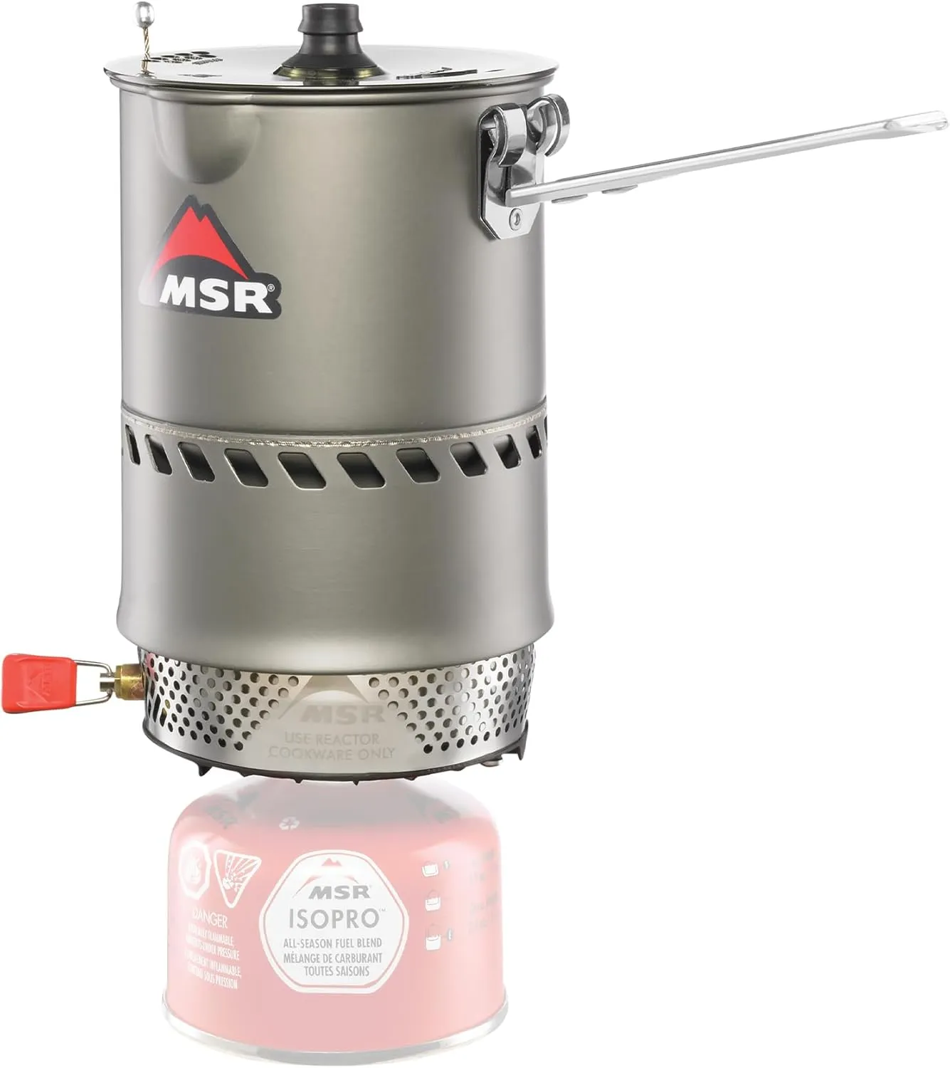 MSR Reactor Windproof Camping and Backpacking Stove System