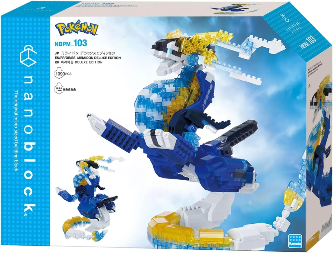 nanoblock - Pokémon - Miraidon DX, Pokémon Series Building Kit
