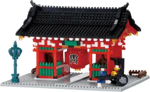 nanoblock - World Famous Buildings - Kaminarimon Version 2, Advanced Hobby Series Building Kit