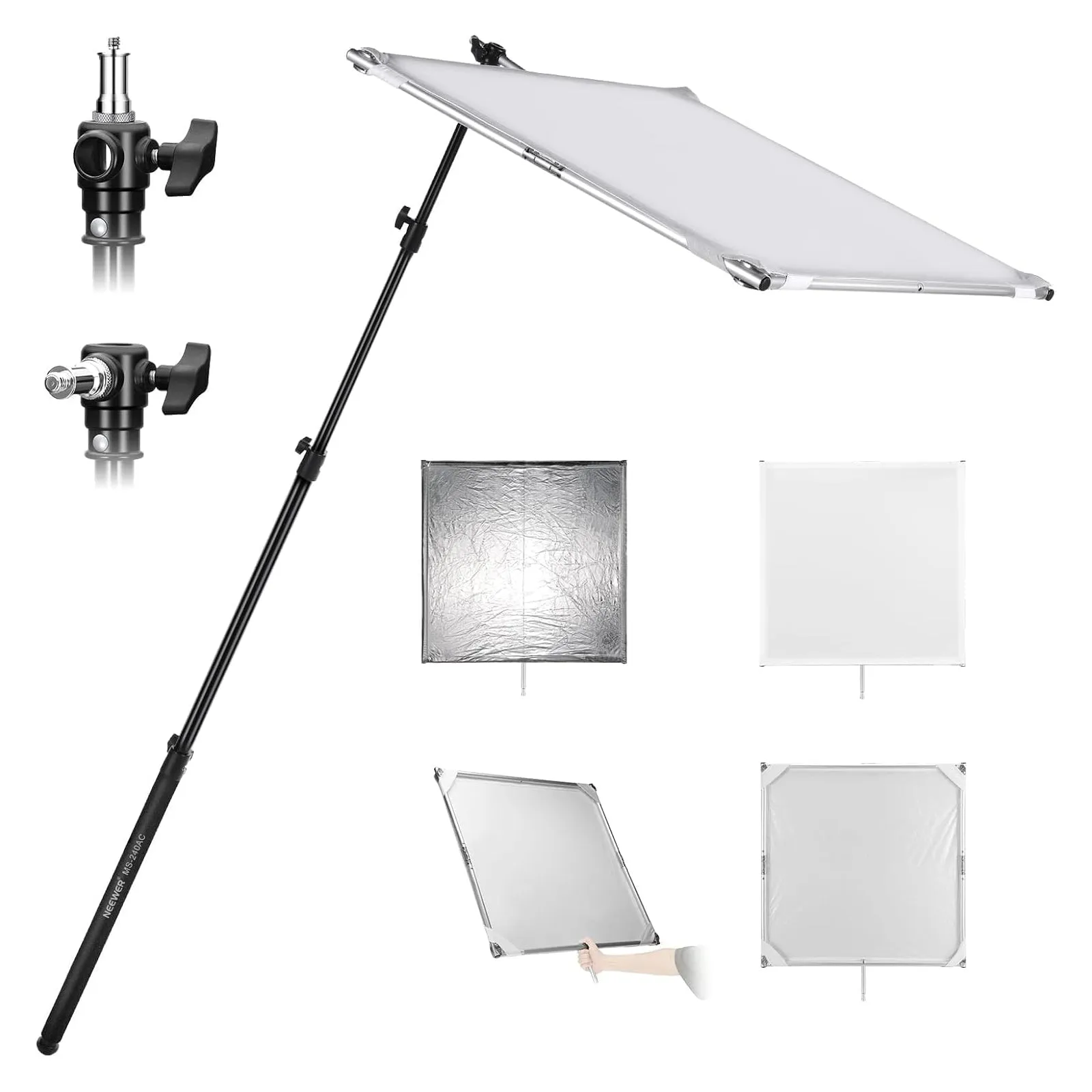 NEEWER SF7575F MS-240AC Light Diffusion Panel Scrim Kit