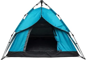 NIEH Tent Instant Automatic Double Layers Outdoor Sunshade 2-3 Person Camping Tent for Backpacking Fishing