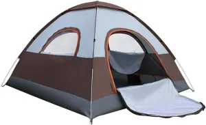 NIEH Tents Dome Frame Pop-Up Beach Outdoor 3-4 People Camping Camping Double Automatic Speed Opening Indoor and Outdoor