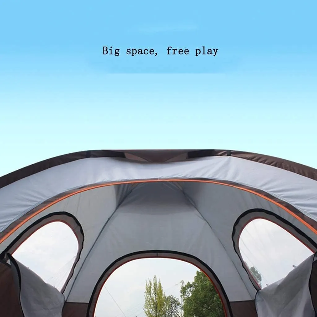 NIEH Tents Dome Frame Pop-Up Beach Outdoor 3-4 People Camping Camping Double Automatic Speed Opening Indoor and Outdoor