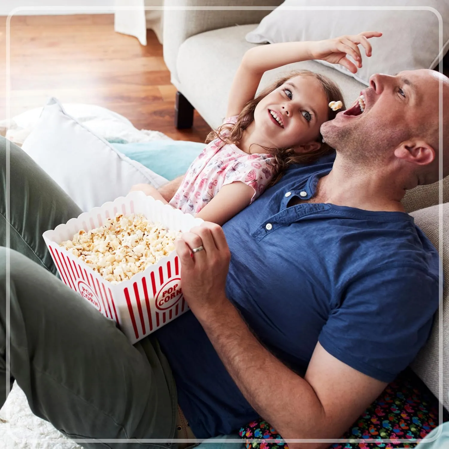 Nostalgia Movie Theater Style Popcorn Packets for Popcorn Machine, All-in-One Popcorn Kernels, Coconut Oil, Seasoning Salt, 8oz Packs, 24 count