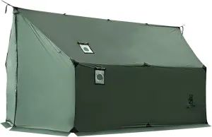 OneTigris TEGIMEN Hammock Hot Tent with Stove Jack, Spacious Versatile Wall Tent with Snow Skirt, 3000mm Waterproof with Zippered Tent Bag
