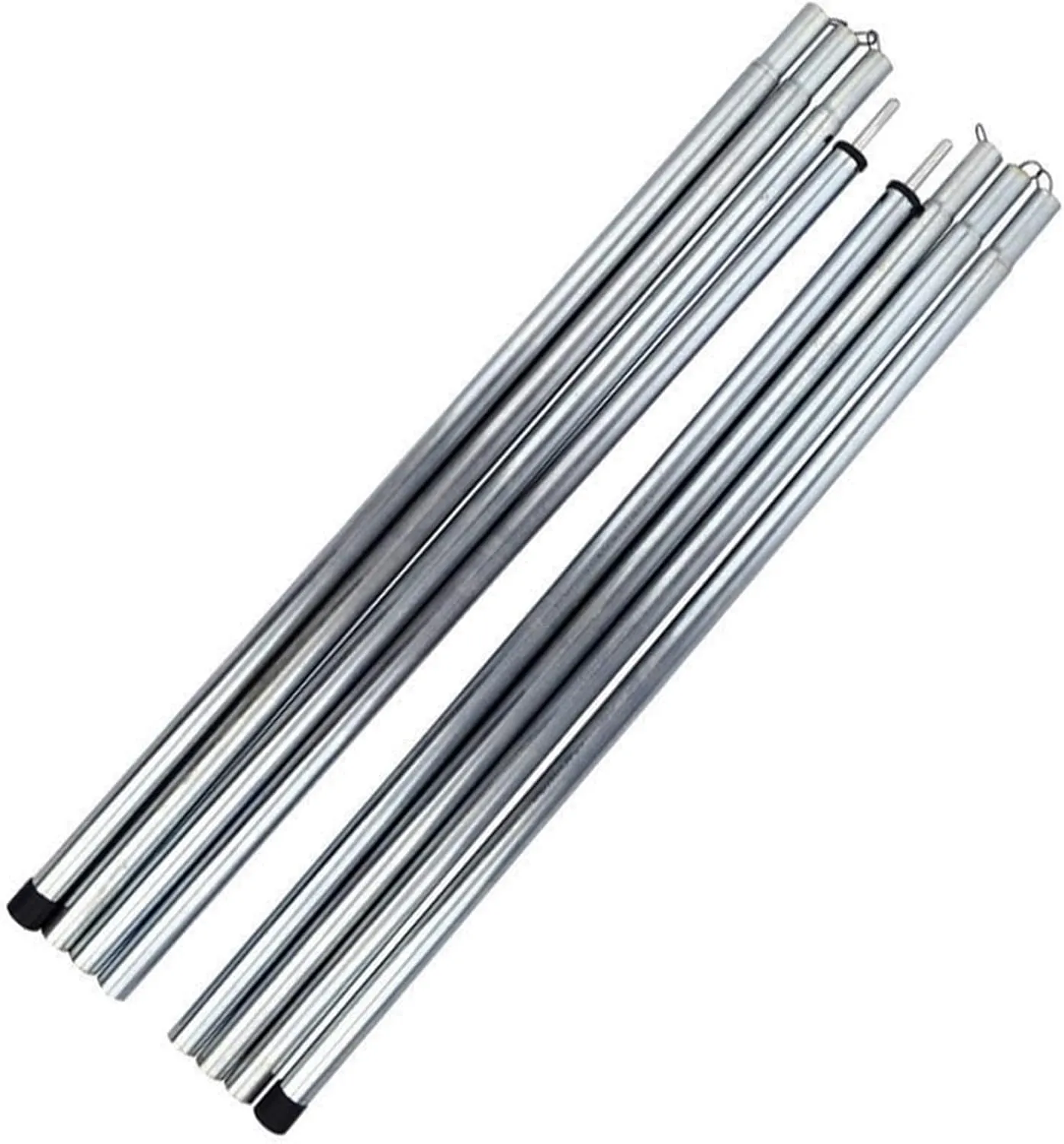Outdoor Tent Canopy Tarp Poles Tent Canopy Support Rods Iron Canopy Awning Frame