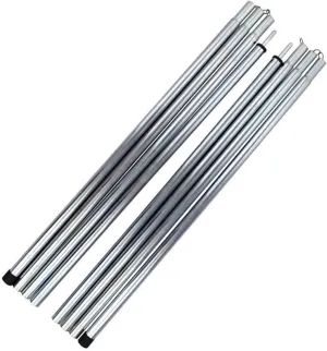 Outdoor Tent Canopy Tarp Poles Tent Canopy Support Rods Iron Canopy Awning Frame
