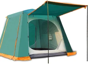 Outdoor Tent, Single Double Aluminum Pole Camping Anti-Storm Rain Camping/Four Seasons Riding Equipment Tent