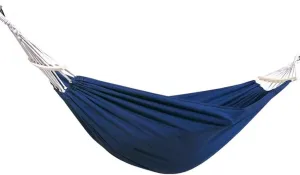 Outdoor Thickened Cotton Hammock, Garden Anti-Rollover Double Swing, Camping Equipment with Storage Bag, Load Bearing 150kg/330.7lbs(Blue)
