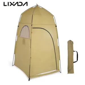 Outdoor Waterproof Changing Fitting Tent - Portable Anti UV Shower Bathing Tent for Camping Beach Travel Privacy Toilet