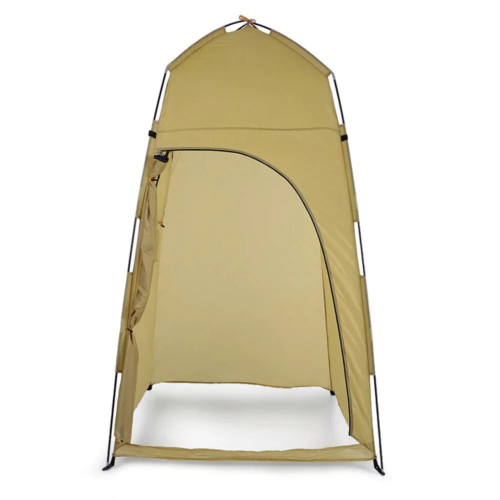 Outdoor Waterproof Changing Fitting Tent - Portable Anti UV Shower Bathing Tent for Camping Beach Travel Privacy Toilet