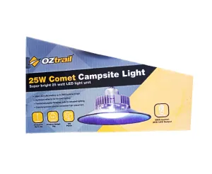 OZtrail 12V 25W Comet Campsite Light - GCL-COM-A