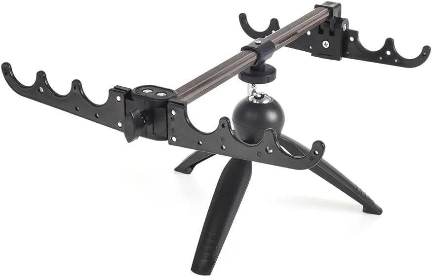 Pack of 1 Folding Fishing Rod Tripod Bracket Tripod Ice Fishing Pole Support Stand