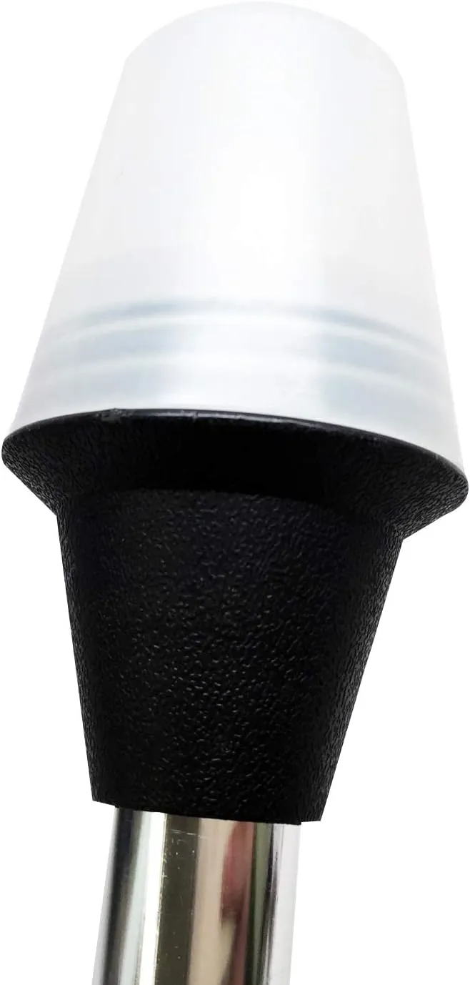 Pactrade Marine All-Round Boat Navigation Lights - 24-Inch Incandescent White Stern Light (Flush Mount, Replacement Pole Only) - Boat Accessories for Pontoon, Yacht, Kayak