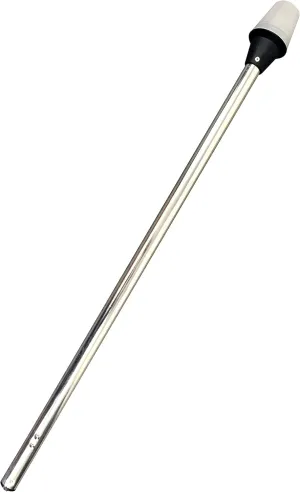 Pactrade Marine All-Round Boat Navigation Lights - 24-Inch Incandescent White Stern Light (Flush Mount, Replacement Pole Only) - Boat Accessories for Pontoon, Yacht, Kayak