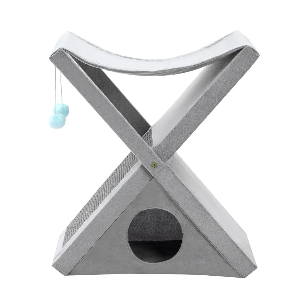 Pet Servo - Cat Scratching Tree Scratcher Post Pole Furniture Gym House