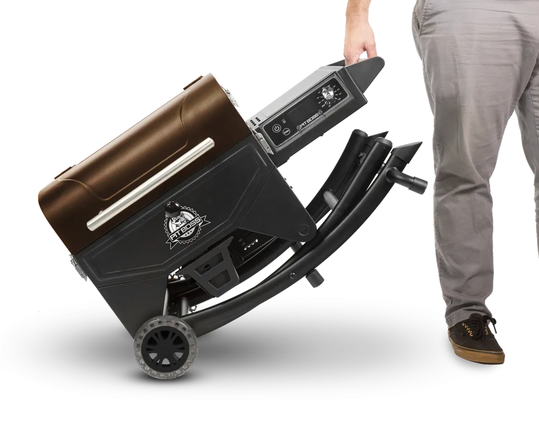 PIT BOSS MAHOGANY PB260PSP PORTABLE WOOD PELLET GRILL