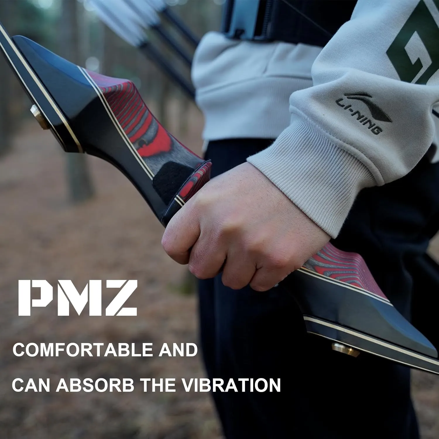 PMZ Recurve Bow and Arrow Set, Newset Professional Aldults Archery Hunting Bow Kit, 60'' Wooden Takedown Bow, for Youth Beginners to Advanced Outdoor Practice & Hunting, Right Hand, 20-60 lbs