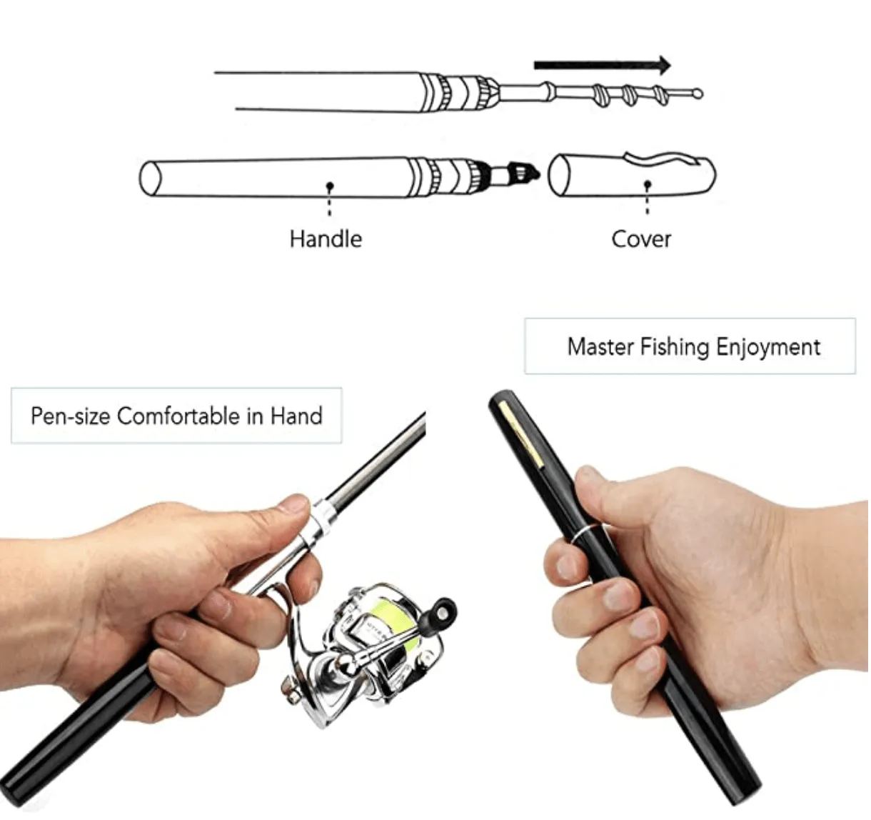 Pocket Travel Fishing Rod