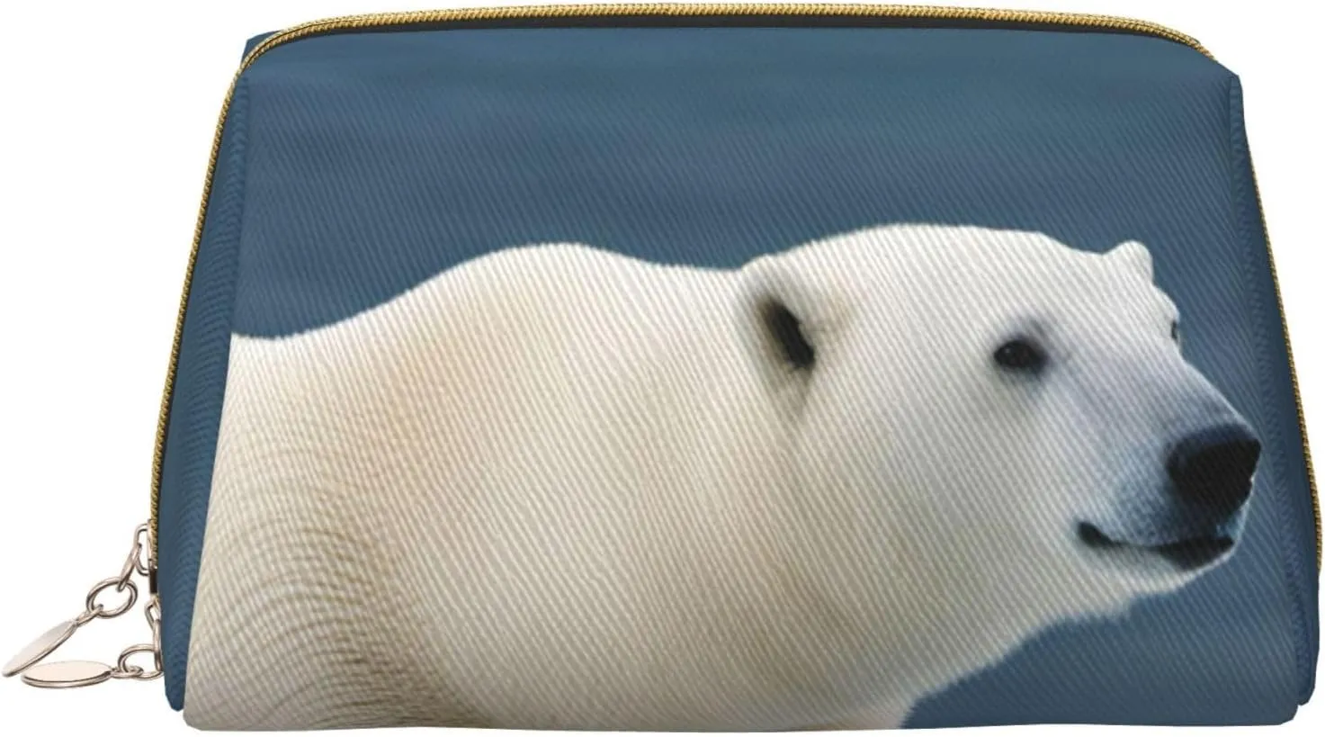 Polar Bear Toiletry Pouch, Travel-Friendly Makeup Organizer For Makeup Brushes, Lipsticks