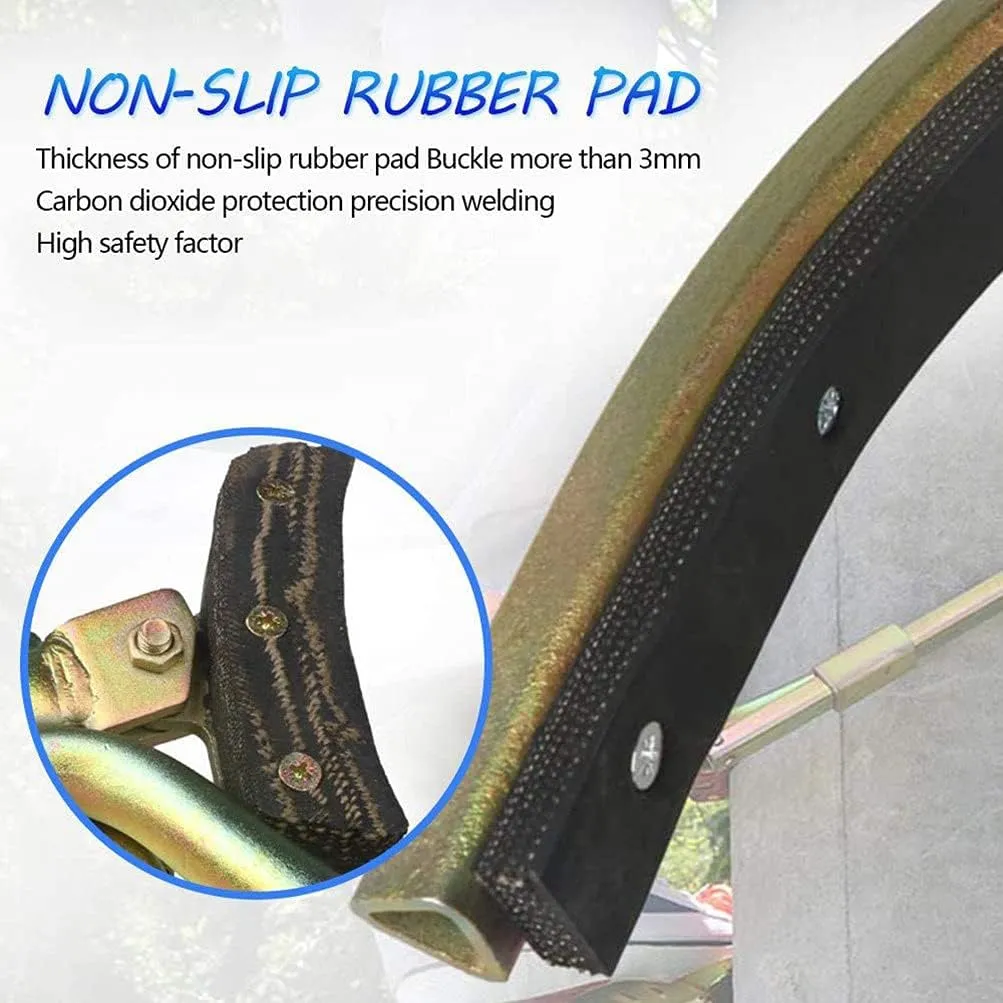 Pole Climbing Spikes,Climbing Spikes,Simple to Use Climbing Tool with Seat Belt for Hunting Observation,Picking Fruit,Coconut,Simple to Use,model600