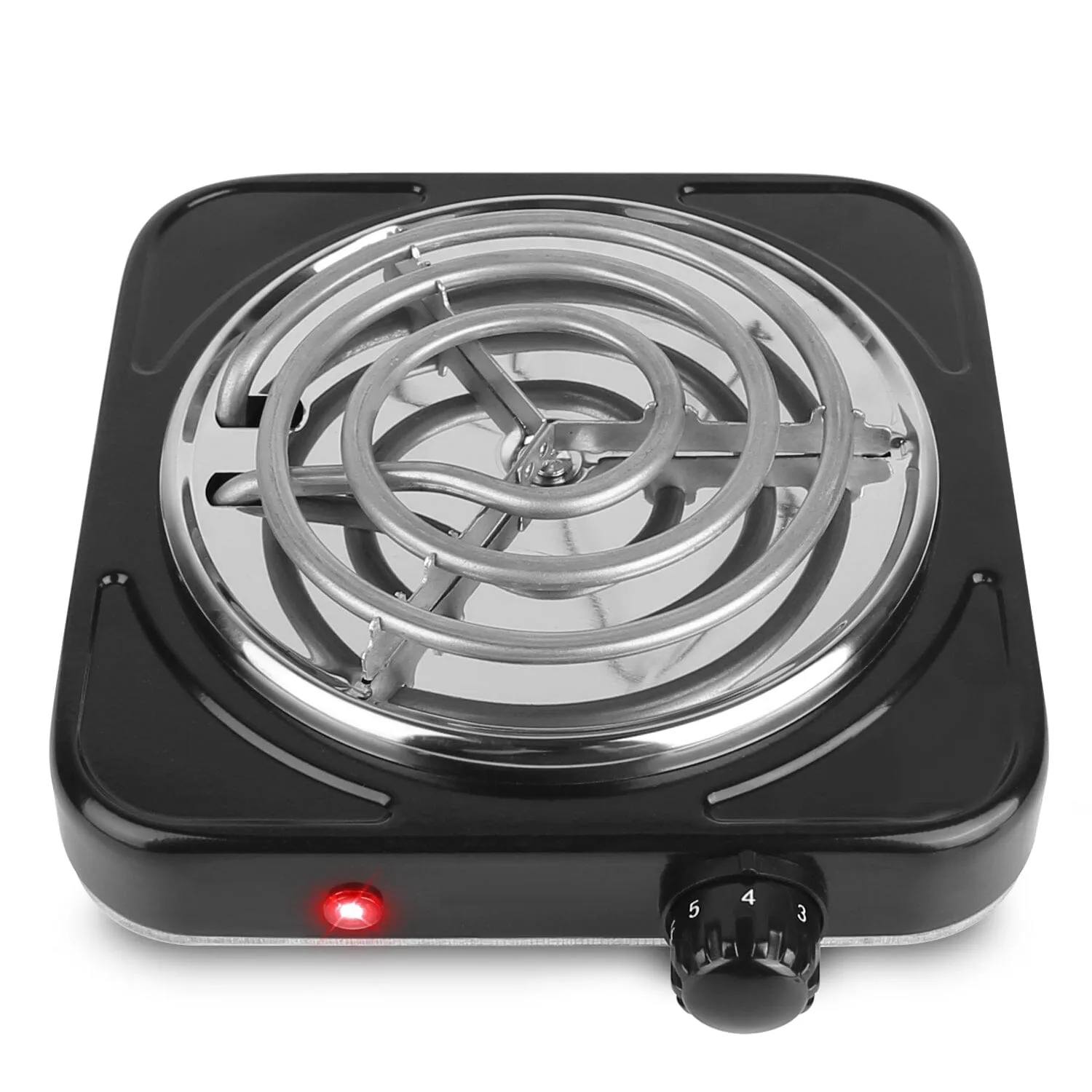 Portable Coil Heating Hot Plate Stove Countertop