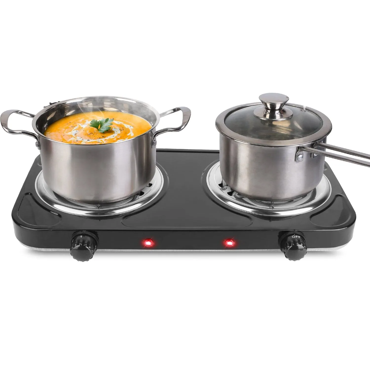 Portable Coil Heating Hot Plate Stove Countertop