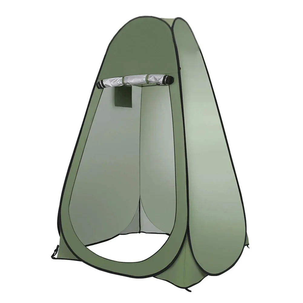 Portable Pop Up Camping Tent - Privacy Shower Tent for Hiking, Beach, Outdoor Toilet, and Bathroom Use