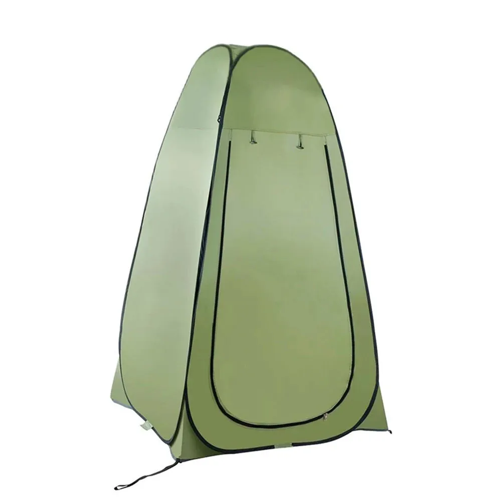 Portable Pop Up Camping Tent - Privacy Shower Tent for Hiking, Beach, Outdoor Toilet, and Bathroom Use