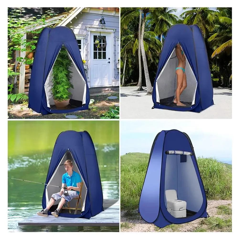 Portable Pop-Up Privacy Shower Tent - Spacious Changing Room for Camping, Fishing, Hiking, Beach