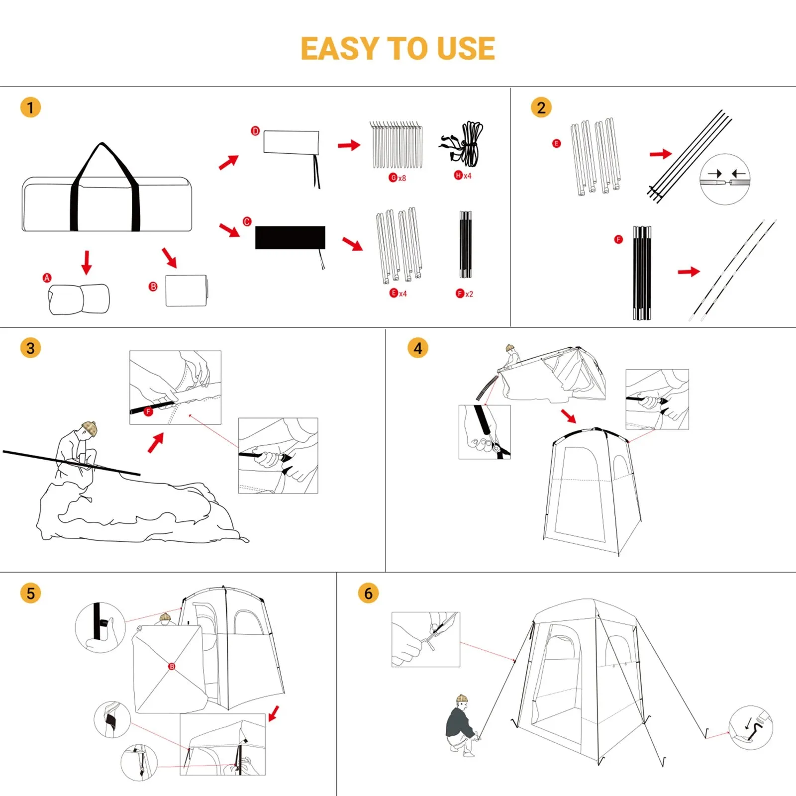 Portable  Shower Tent