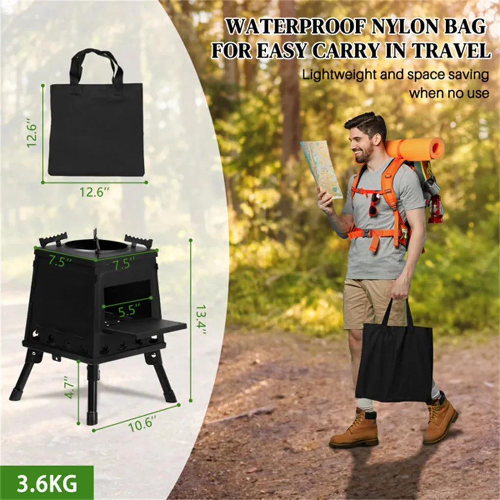 Portable Windproof Outdoor Fire Wood Heater