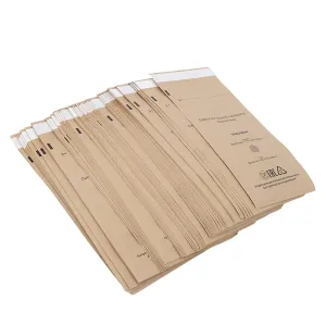 Pouch Self Sealing Pouch, Cleaning Bag for Nail Art Tool Tool Disinfection, 100Pcs Nail Art Cleaning Bag Paper Bag 3.9x7.9in for Oral Nail Beauty