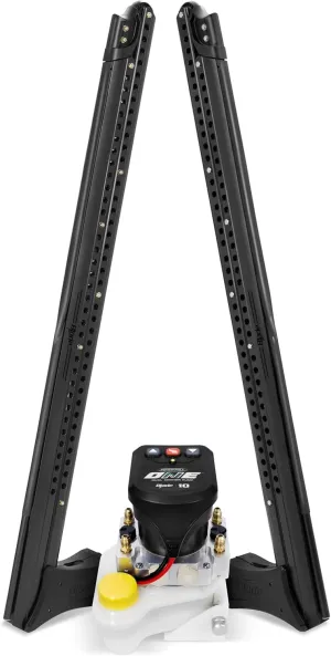 Power-Pole ONE Pump Dual Blade Anchor Kit [10' - Black Out]