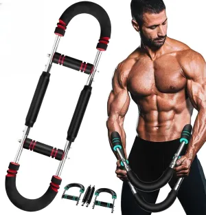 Powerflex Body Toning Kit, Aurelis Chest Exercises, Twister Arm Trainer, Aurelis Arm Trainer, 40-100lb Adjustable Chest Workout Equipment, Detachable Design Fitness Anywhere