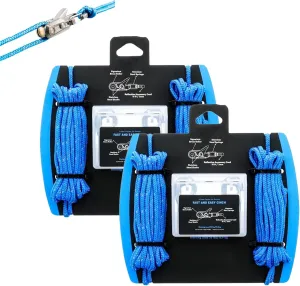 Praisety Rope Adjuster, No More Knots The Ultimate Outdoor Rope Adjuster, Ropeadjuster Tensioner Praisety, Ropes Control Outdoor Ropes Tension Adjusters, for Outdoors (2pcs, 1)
