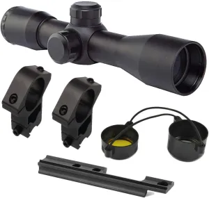 Presents This Optics Kit for KSA Keystone Cricket G1 G2 and Chipmunk .22 Rifles - Includes Compact Series 4x32 Rifle Scope   Aluminum Rings   Bolt-on Mount