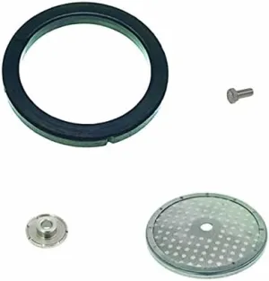 Rancilio Group Head Repair Kit - Commercial Solenoid Operated With Gasket, Screen, Screw, Nut - Fits All Models