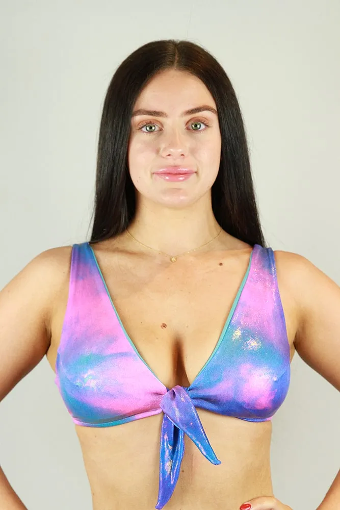 Rarr Tie-Up Bra - Leopard