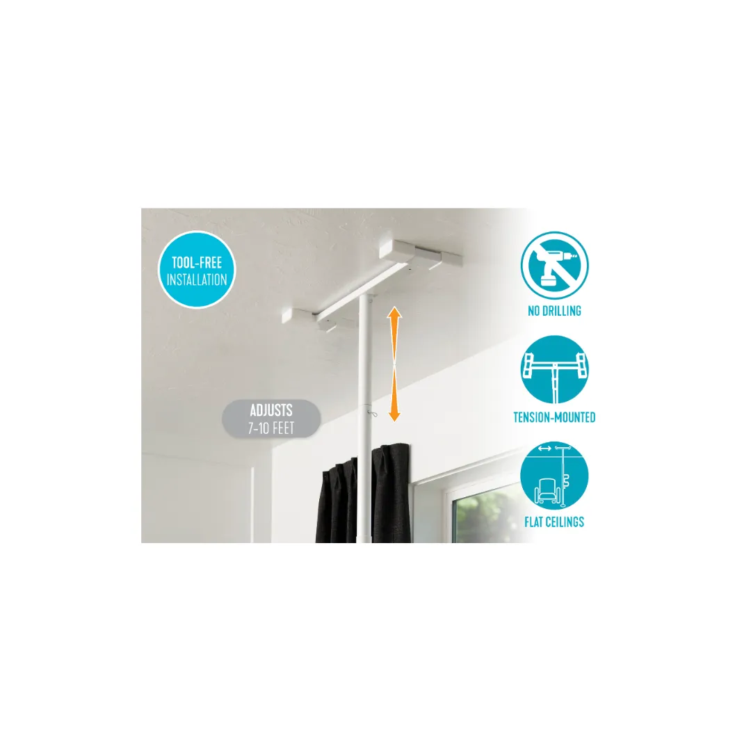 Rental -  Security Pole & Curve Grab Bar