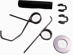 Rotary 2 Post Lift Latch Shaft Spring Kit - Fits SPOA7, SPOA9, SPOA10, SPO7, SPO9, SPO10 - Alloy Steel - Includes FJ782-34, FJ7566-10, 4141 Truarc, FJ7382-9, 41388 Bushing