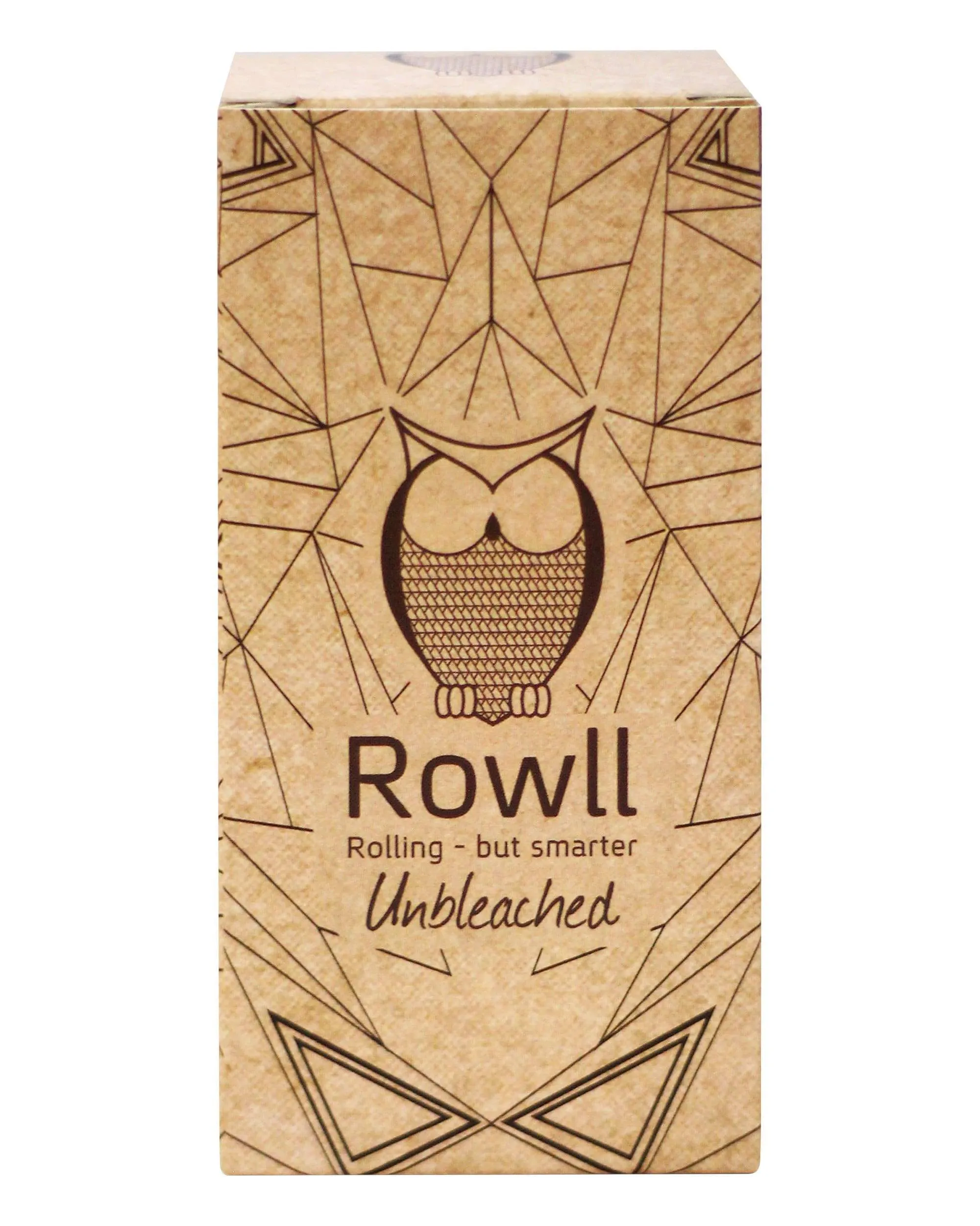 Rowll Rolling Kit: Papers, Grinder, Unbleached - 480 Packs