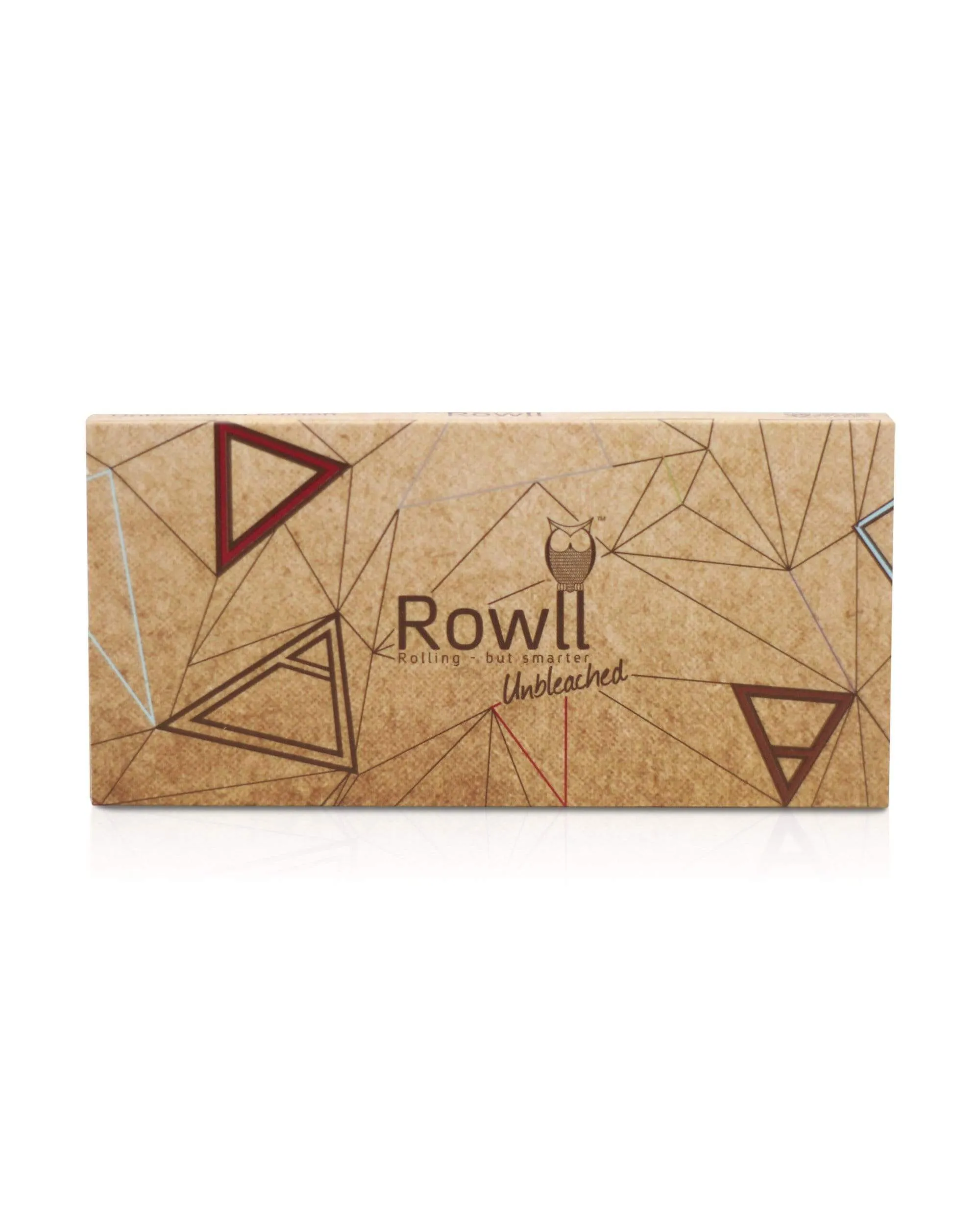 Rowll Rolling Kit: Papers, Grinder, Unbleached - 480 Packs