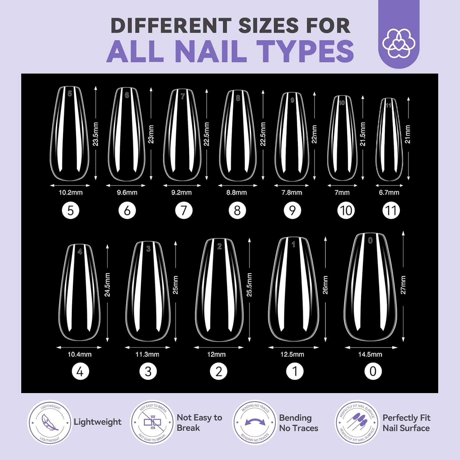 SAVILAND Gel Nail Kit with U V Light: Gel SSProTip X Nail Kit with Nails Glue Easy Fast Nails Extension 500Pcs Short Coffin and Nail Drill Kit 4-in-1 Glue Gels 15ML Mini U V Lamp For Gels Art Tools
