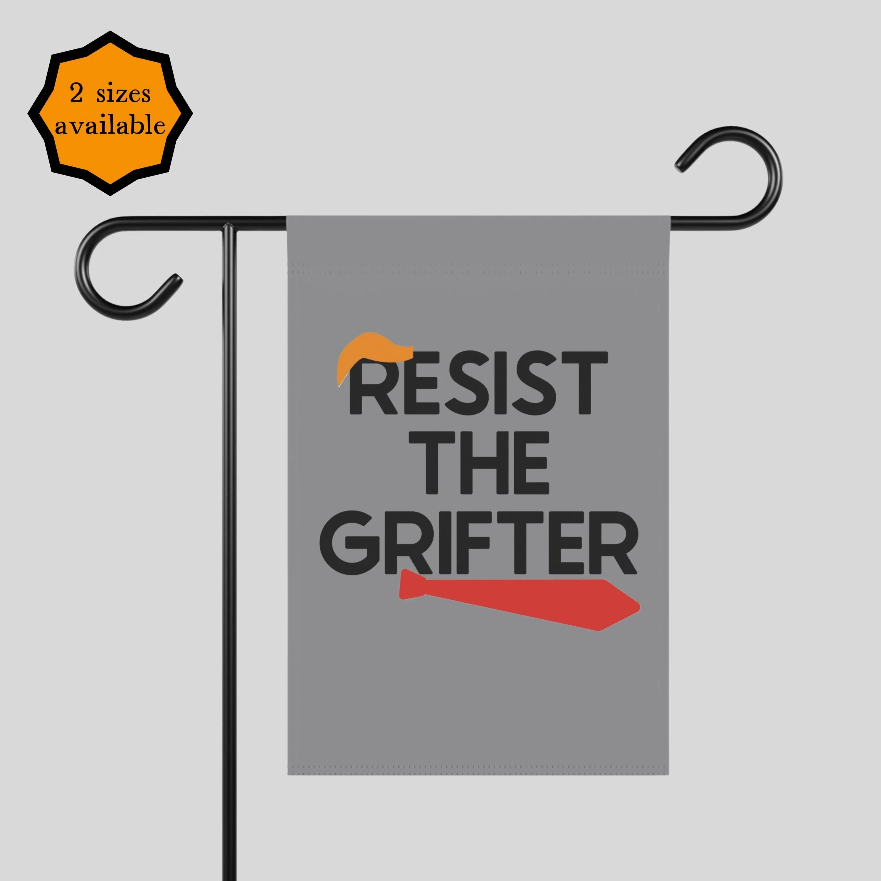 Savings-packed liberal a gift, progressive feminist sign, climate activism garden lady, art, anti-MAGA democrat Trump cat flag, FDT Bulk discount is grifter
