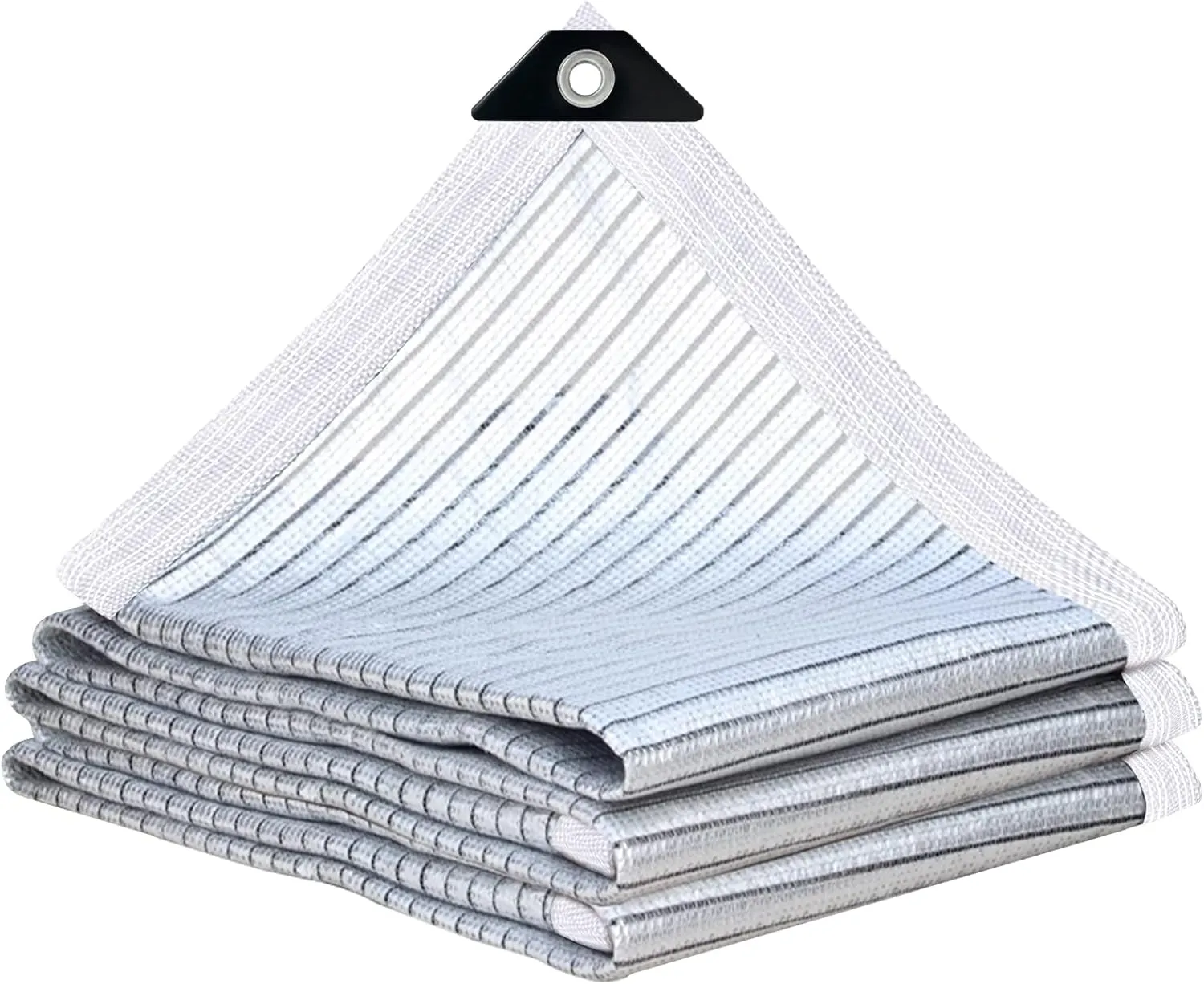 Shade Cloth - 80% Garden Shade Cloth, Mesh Tarp - for Greenhouse Plants Patio Sun Shade - for Cars Pergola Chicken Coops Dogs with Grommets Outdoor, Shade Cloth, Durable Shade Covers