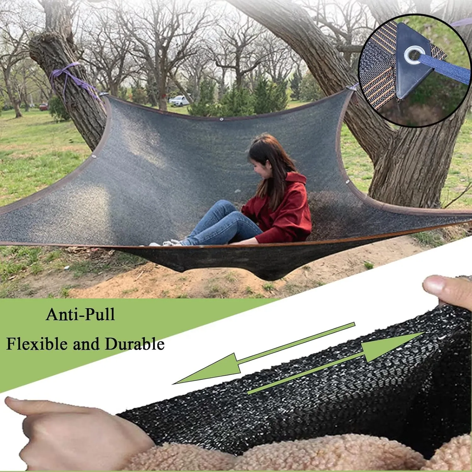 Shade Cloth for Garden 90% Mesh Tarp with Grommets for Plants Greenhouse Cover 6X6FT Outdoor Sunblock Neting for Patio Pergola Deck Sturdy and Breathable Fabric Net