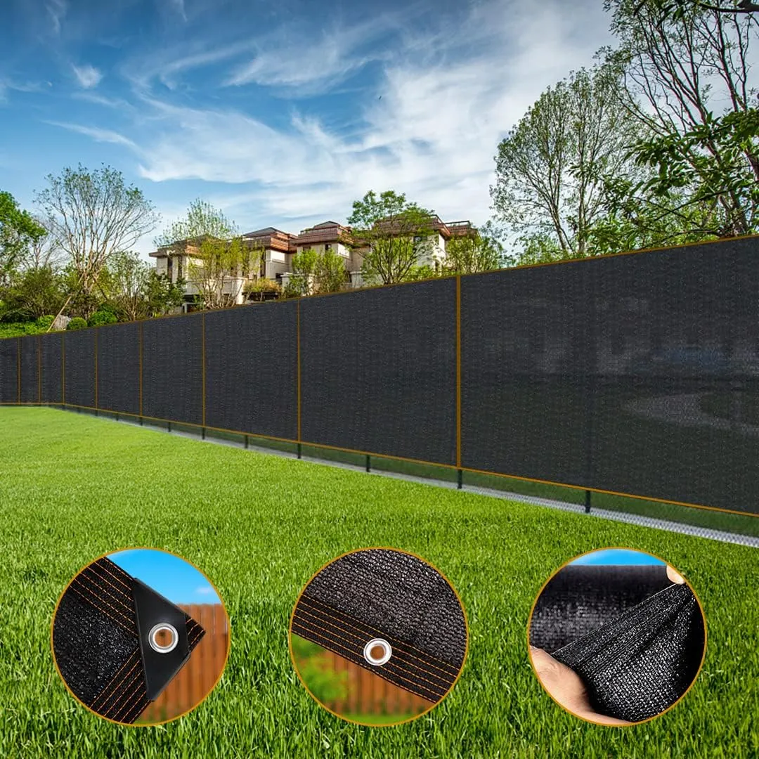 Shade Cloth for Garden 90% Mesh Tarp with Grommets for Plants Greenhouse Cover 6X6FT Outdoor Sunblock Neting for Patio Pergola Deck Sturdy and Breathable Fabric Net
