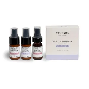 Skin Care Starter Kit for Normal Skin 3 x 0.68 fl oz | Ecocert Cosmos Natural   Organic | skin care sets & kits For Normal/Dry/Sensitive Skin, Perfect For Travel &Trial